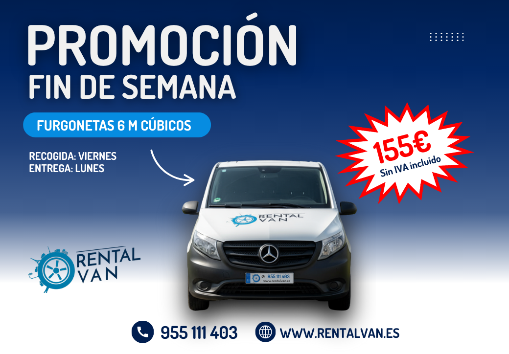 Alquiler de furgonetas en Sevilla