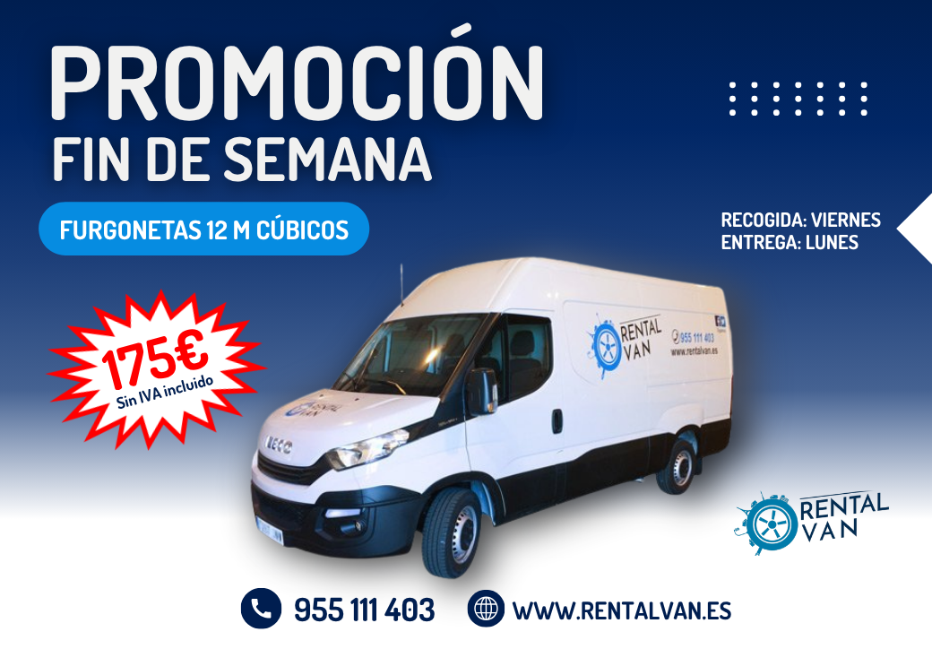 Alquiler de furgonetas en Sevilla