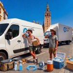 Alquiler de furgonetas para mudanzas en Sevilla